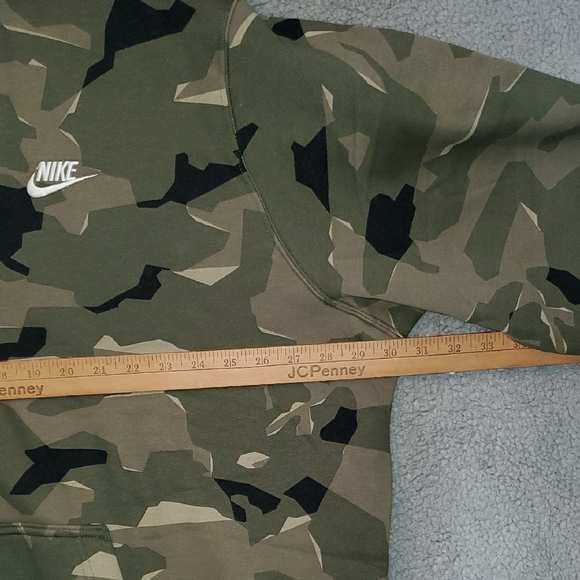 Nike Men's Green Camouflage Zip-Up Jacket Size 4XL - Picture 3 of 7